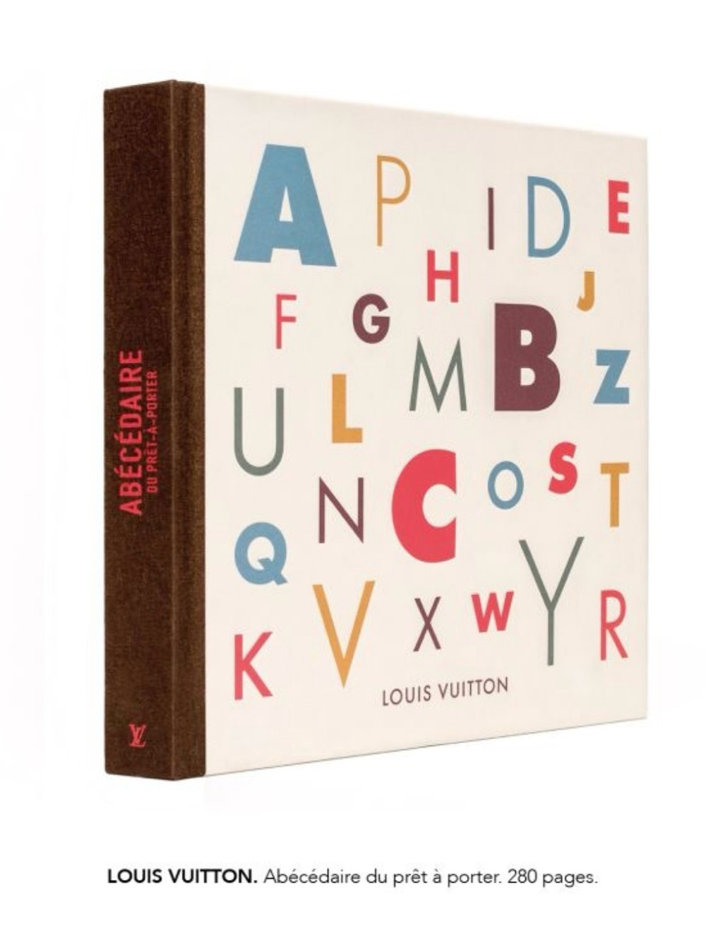 Louis Vuitton Abécédaire du Prêt-à-Porter Book LV Hardcover Fashion Alphabet H2F